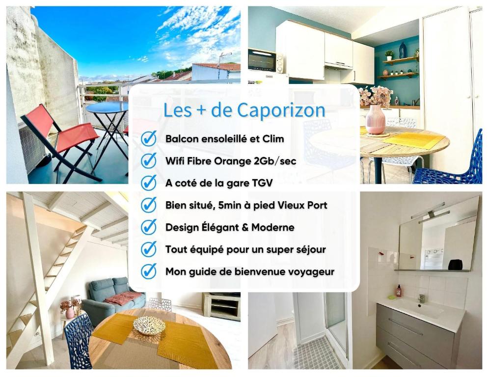 Caporizon-La Moulinette-5min Gare et Port - 3