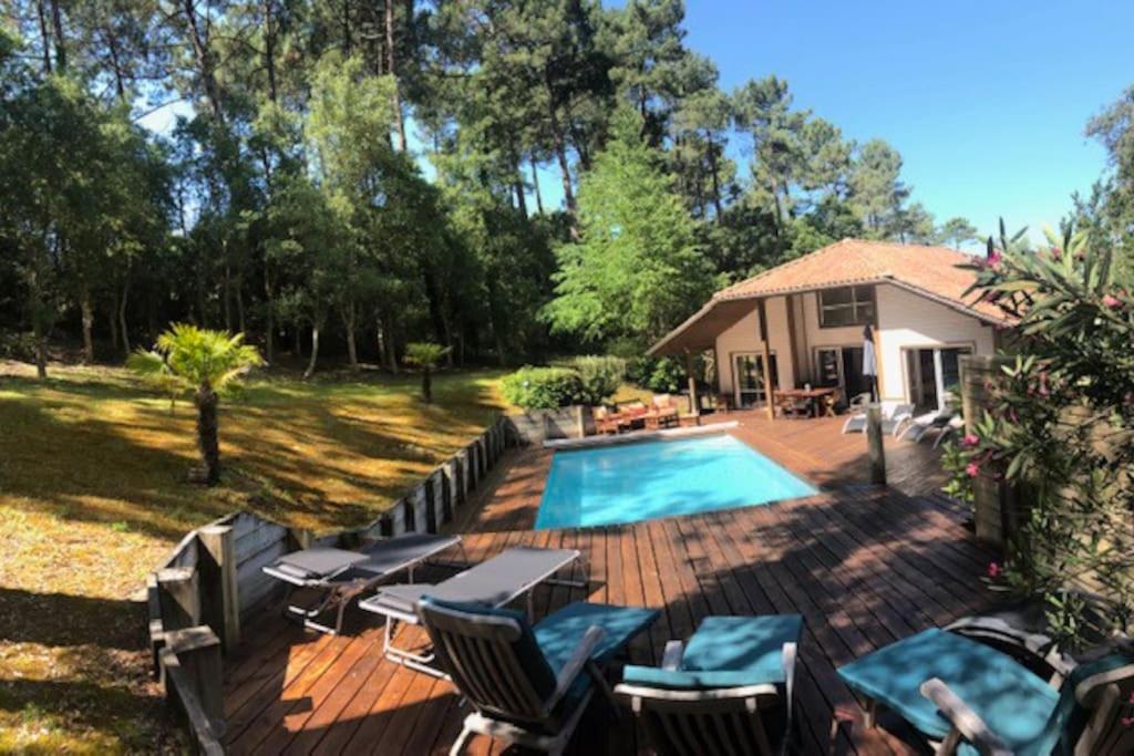 Villa avec piscine pétanque ping-pong garage près golf plage - 1