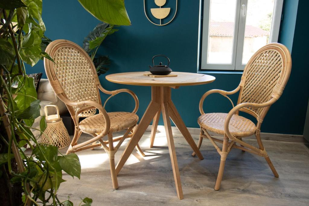 Superbe Suite Bali – Écran cinéma – Clim – Béziers - 5