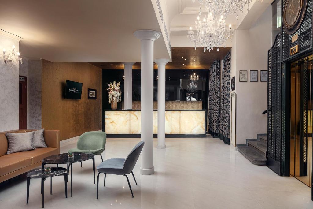 コーシャ ホテル キング デイヴィッド プラハ (Kosher Hotel King David Prague) フロント・ロビー