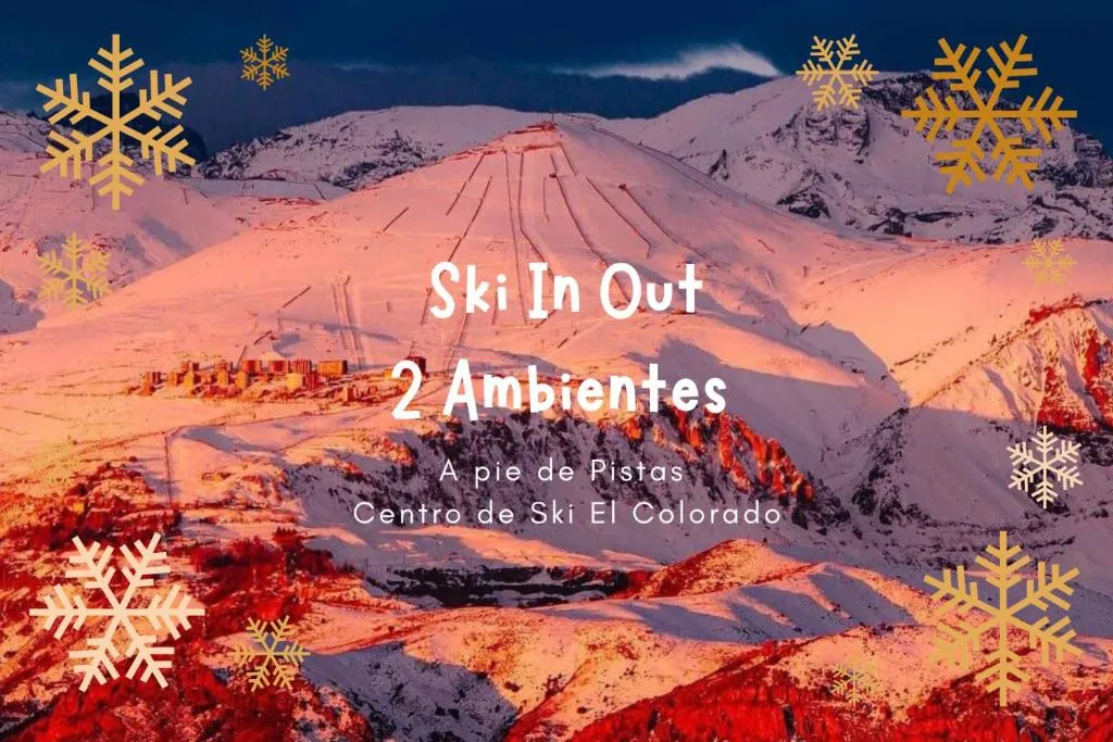 El Colorado Ski depto In Out 2 ambientes, hotel in Farellones