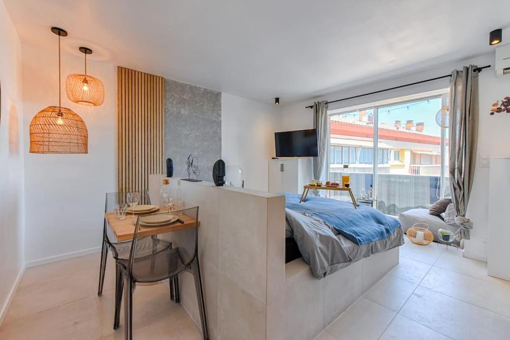 Sea view & spa suite: 3min beach - 3