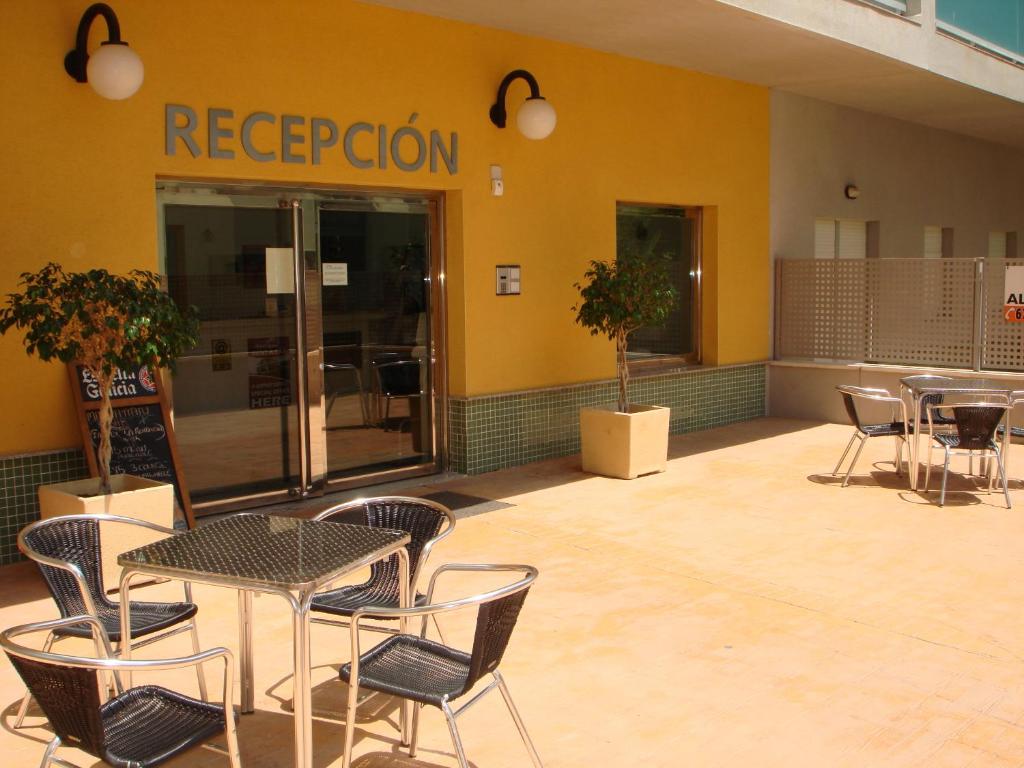 Entrance, Aparthotel La Rotonda Cabo Roig Orihuela Costa Reception in Torrevieja
