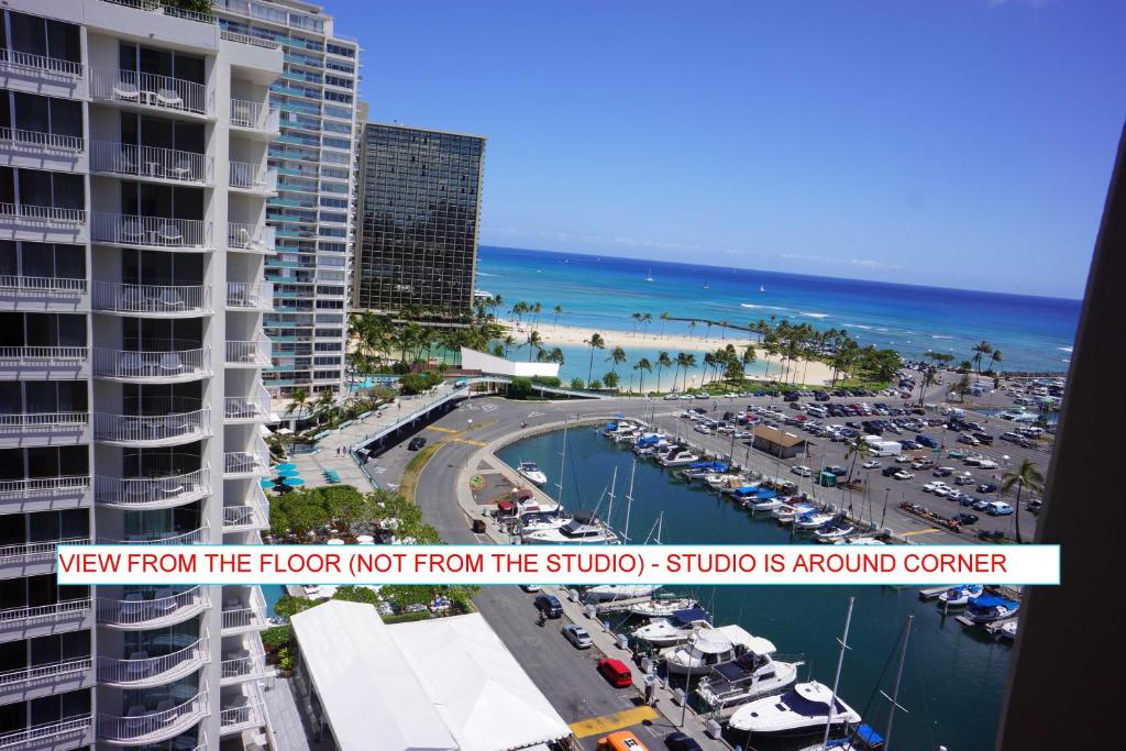 Waikiki Studio at Ilikai Marina - best end price! photo
