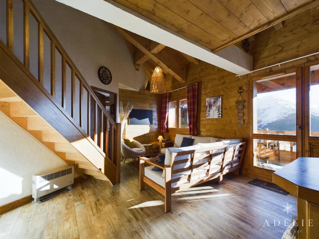 Duplex 3 pièces, centre station, 6 pers, classé 3*, proche remontées, balcon Sud-Est, casier à skis - FR-1-398-595 - 3
