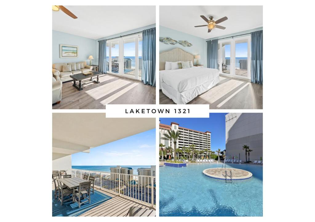 Laketown Wharf Resort #1321 by Book That Condo, Panama City Beach