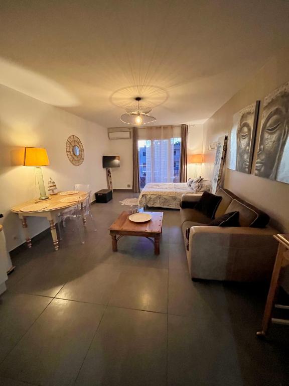 Superbe studio 34m2 avec terrasse aperçu mer - 5