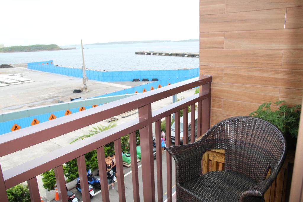 Balcony/terrace, Lucky Bay Bed and Breakfast in Penghu
