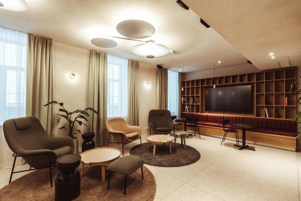 Shared lounge/TV area, Konventa Seta Hotel Keystone Collection in Riga