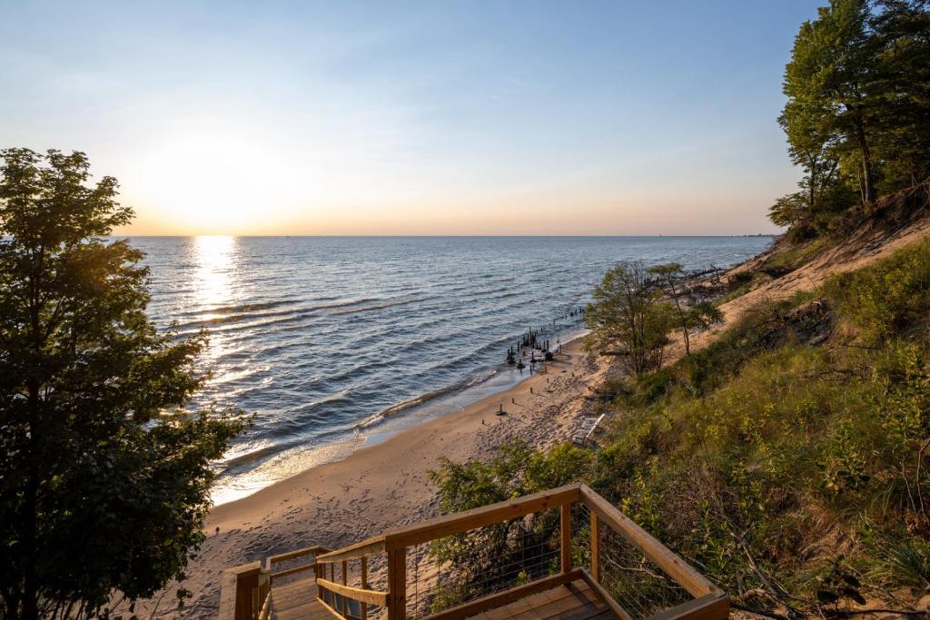 Relax on Lake Michigan at Tranquil Shores, Norton Shores