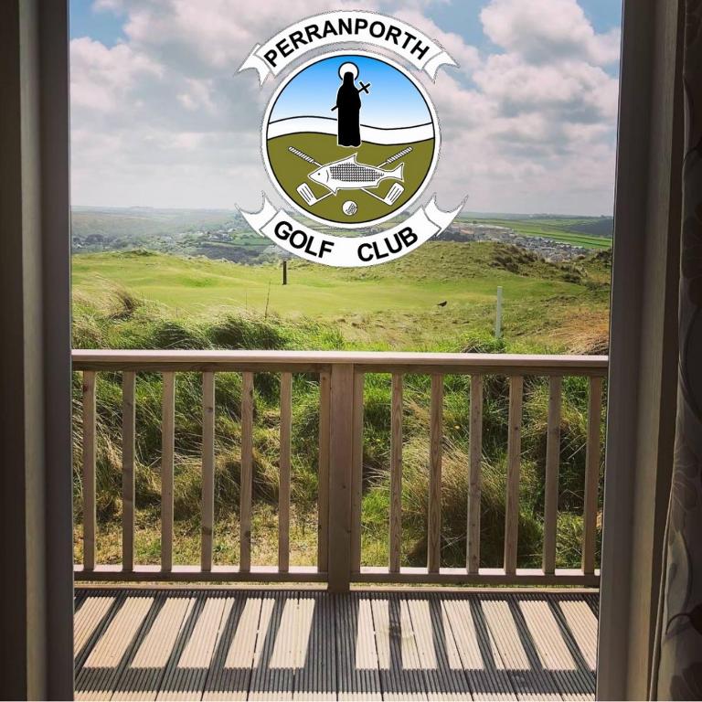 Perranporth Golf Club caravans, dog-friendly accommodation among the dunes