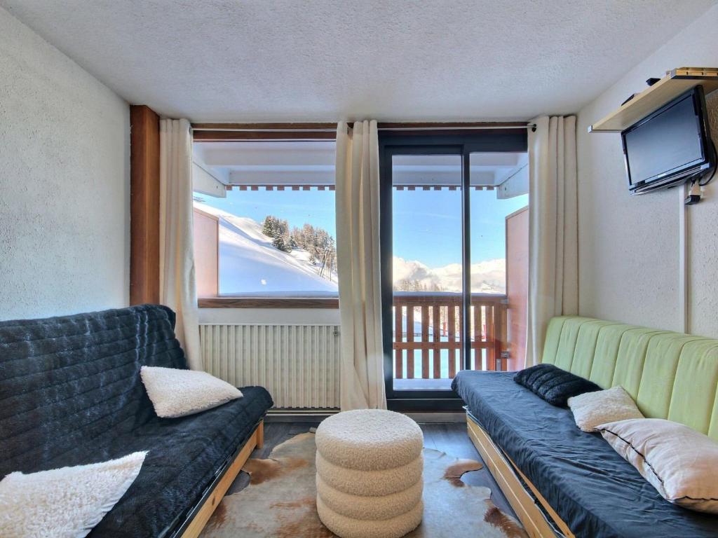 Studio cosy avec balcon et vue Mont-Blanc à La Plagne - FR-1-455-131 - 2
