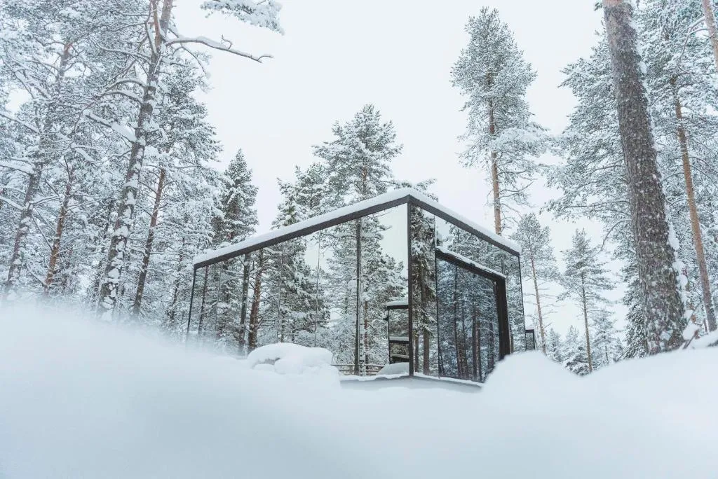 Invisible Forest Lodge Suite with Private Sauna and Hot Tub, hotel in Rovaniemi