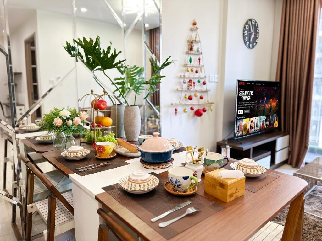Facilities, Armin Homes Căn hộ 2 Phòng ngủ Vinhomes OCP in Gia Lam