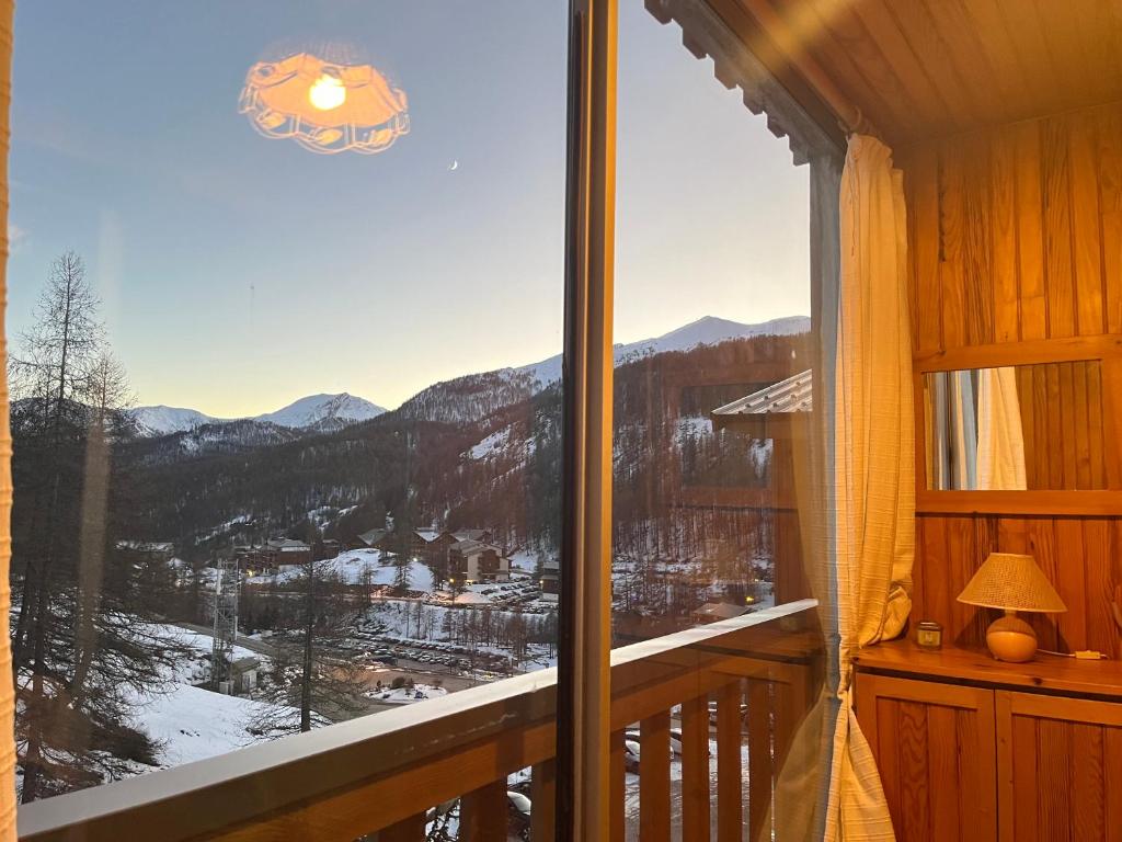 Grand studio avec véranda La Foux d'Allos - 4