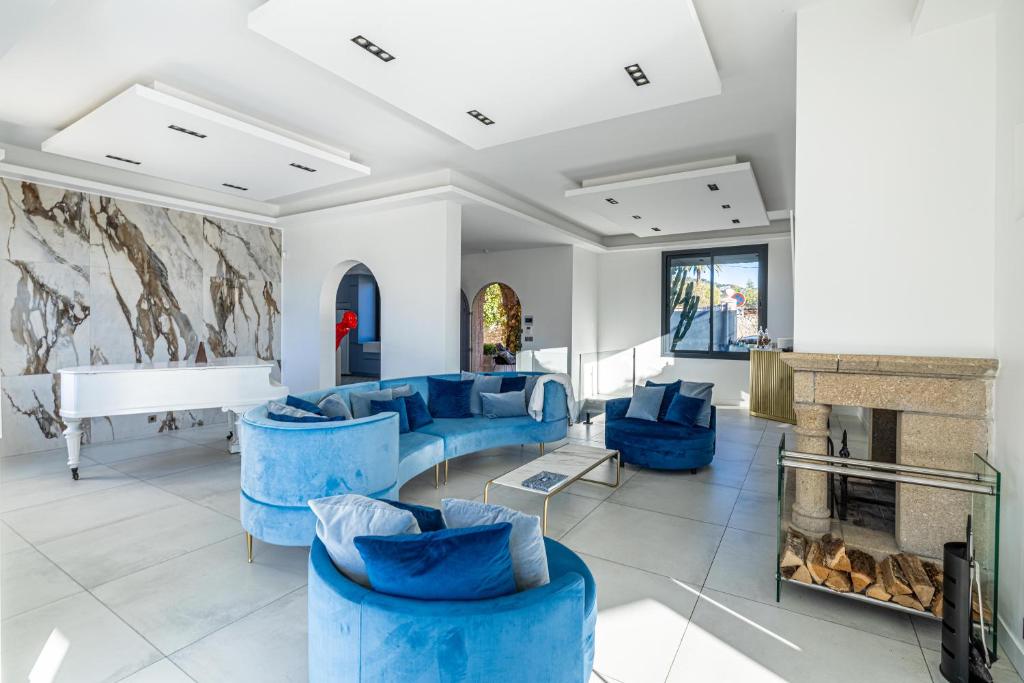 Luxurious Villa with heated pool 6BR-12p - Cannes - 3