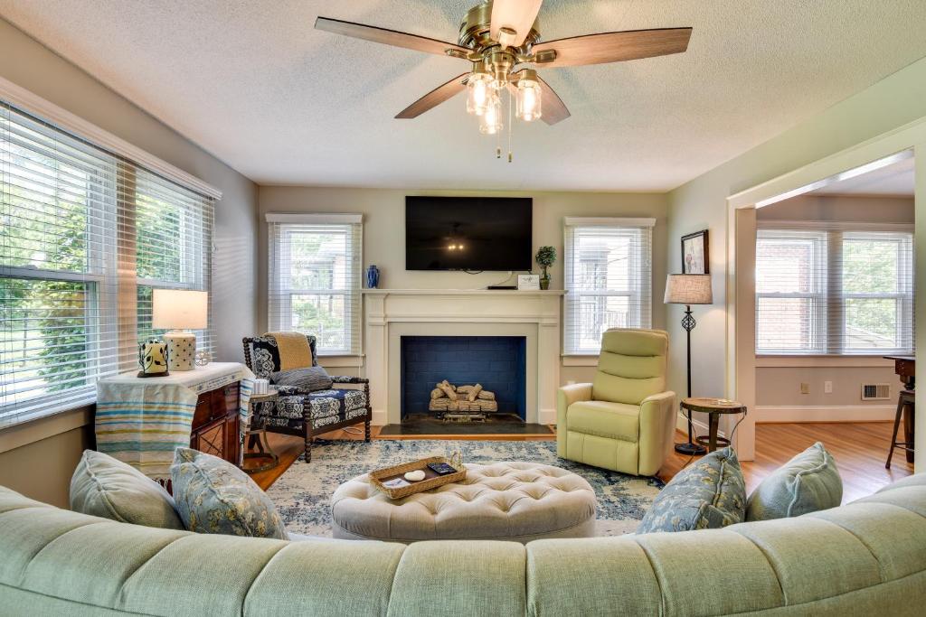Lincolnton Vacation Rental with Deck and Yard!