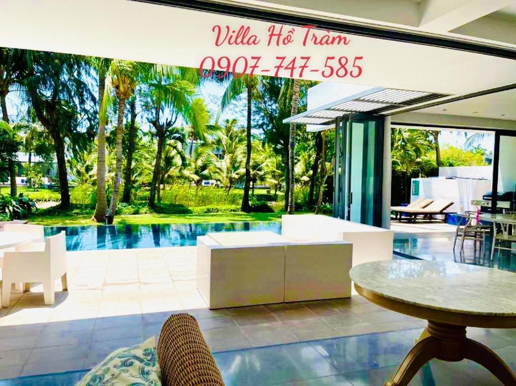 Biệt thự 5PN Resort Sanctuary HỒ Tràm ll Bãi biển riêng ll hồ bơi BBQ