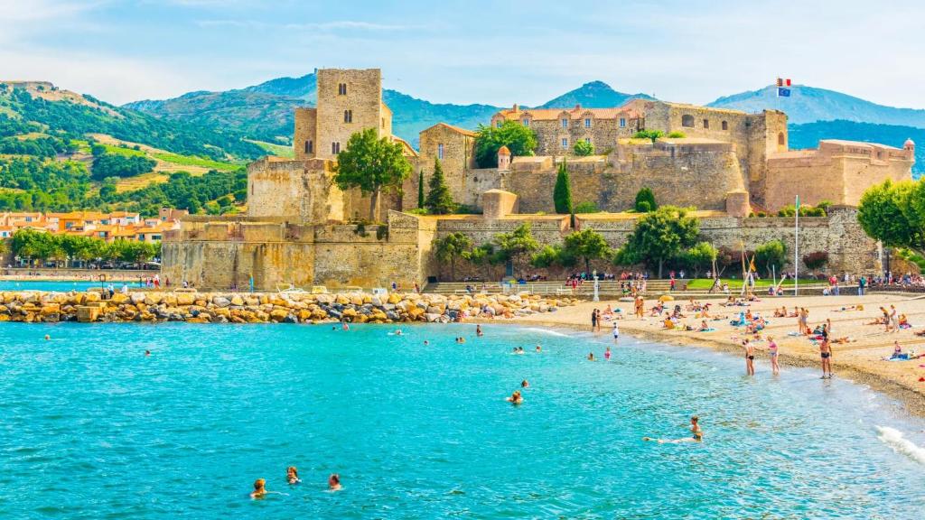 F2 à Collioure avec piscine et tennis - 5