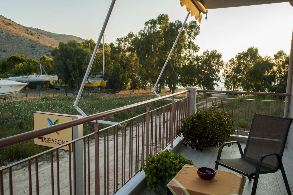 Balcony/terrace, 4 Seasons Villas in Plataria