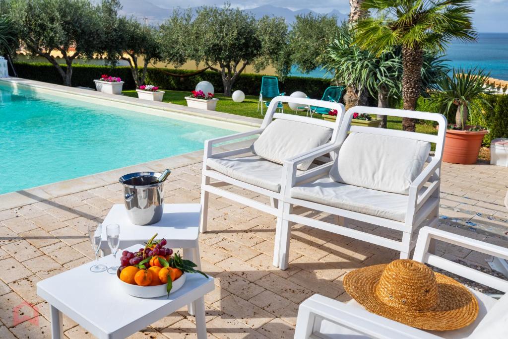 Villa vista mare e piscina privata ad Alcamo - 4