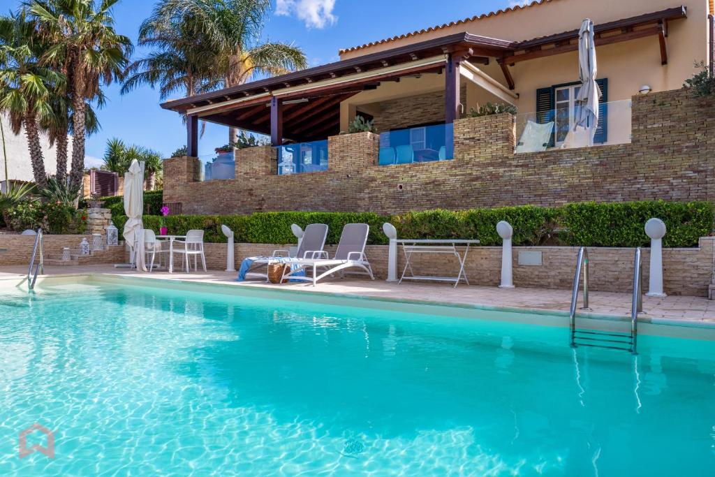 Villa vista mare e piscina privata ad Alcamo - 2