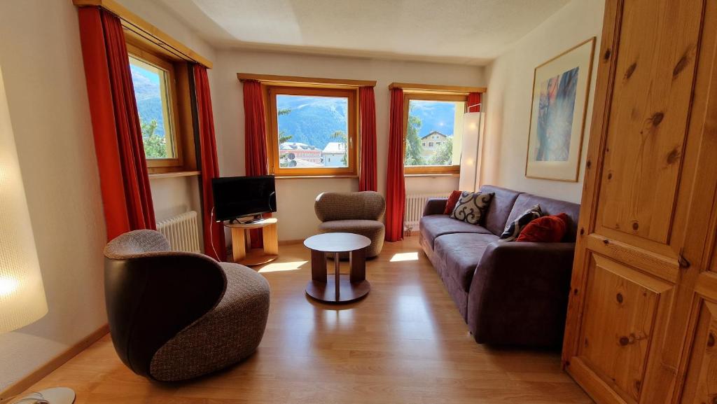 Chesa Bellaval, Haus la Vuolp 2 1 2-Zimmerwohnung - 3
