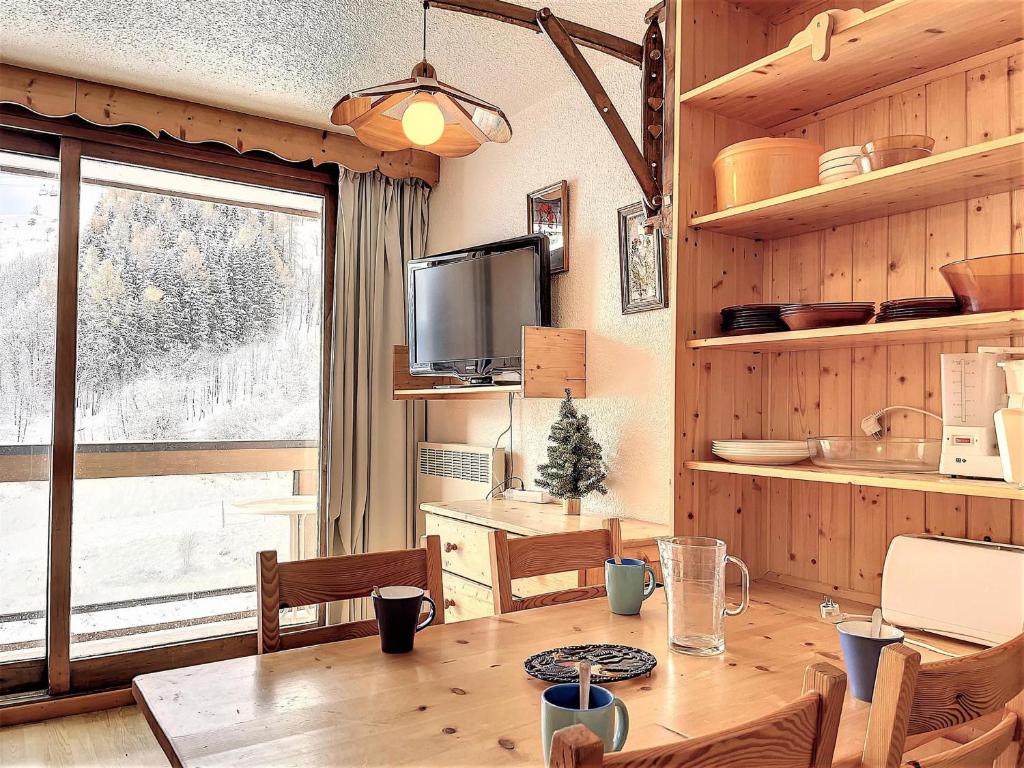Studio lumineux aux pieds des pistes avec balcon et WIFI - 4