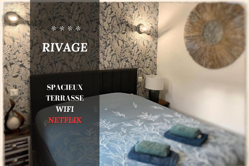 *Rivage* Spacieux T2 RDC sur cour:Jardin-Fibre-Netflix-Terrasse, Pont-de-Metz
