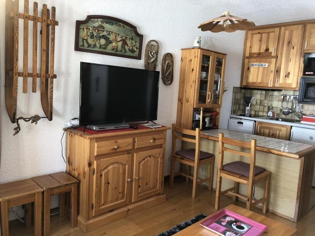 Studio montagne, skis aux pieds, balcon, 4 pers - FR-1-322-598 - 3