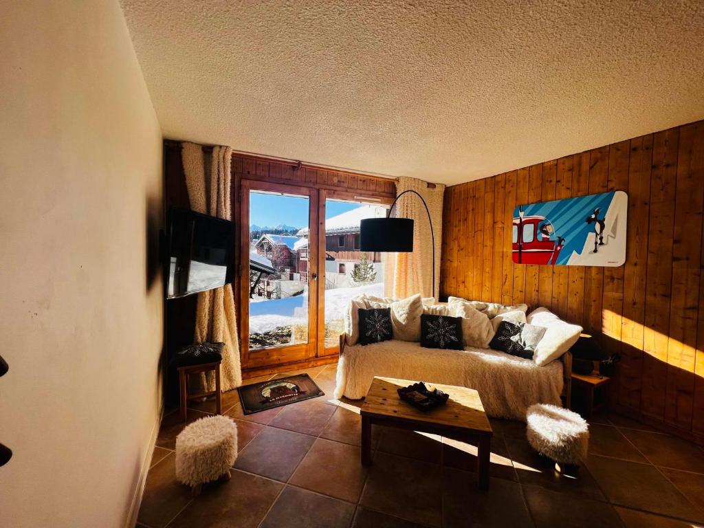 Charmant Appartement aux Saisies - 34m², 4 Pers, Terrasse Sud, Proche Pistes et Commerces - 1