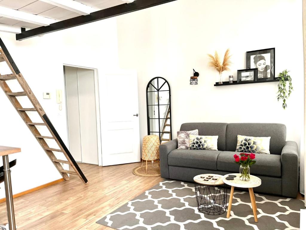 Mini-loft, Clos des Arts - parking gratuit - 3