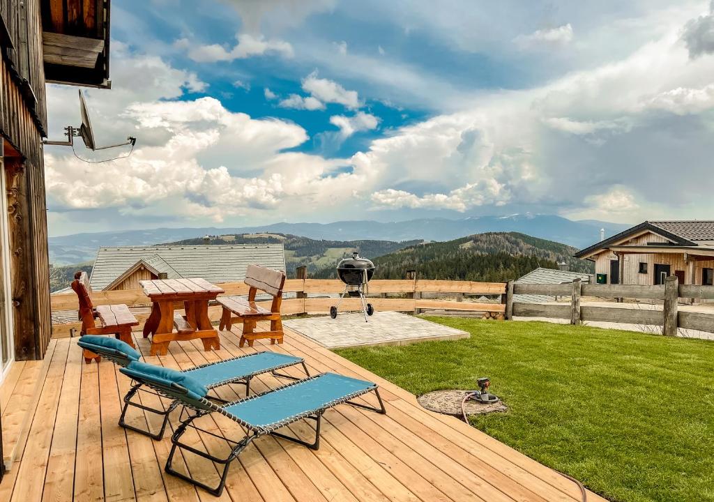 1A Chalet Eck - Wandern, Grillen, Panorama Sauna!, Klippitztorl