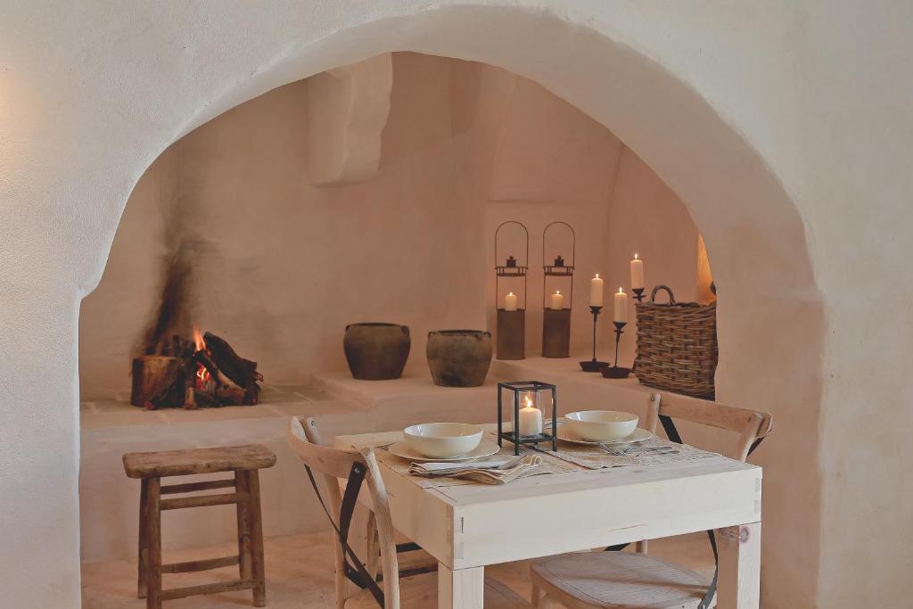 Restaurant, Masseria Le Carrube in Ostuni