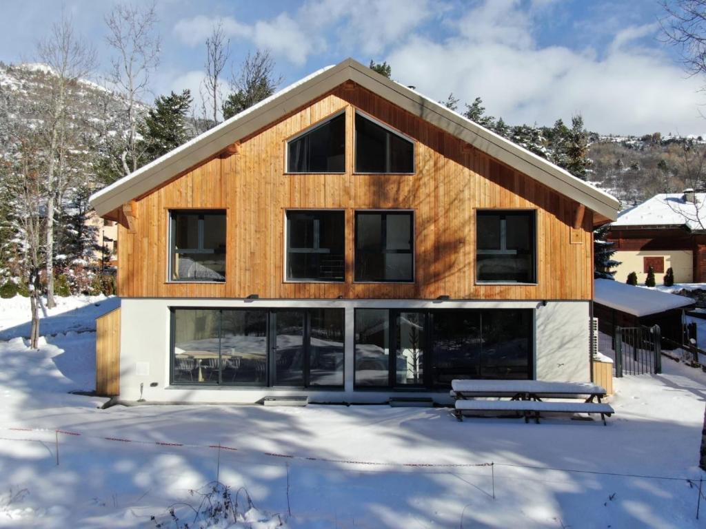 Le Paradis Blanc luxueux Chalet Spa Serre-Chevalier - 1