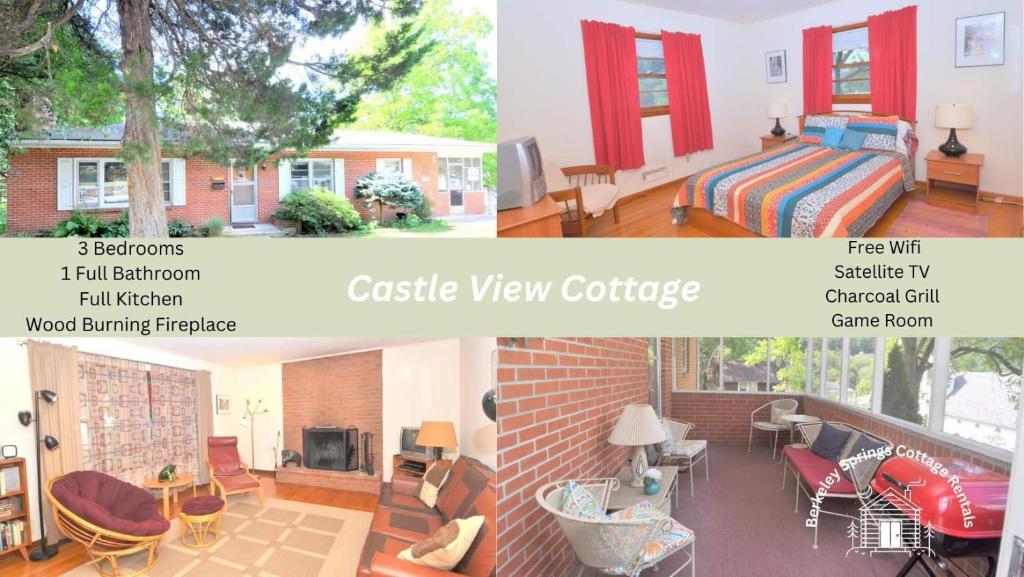 Castle View - Wifi, Pet Friendly, Screen Porch, Game Room, Grill, Family Friendly, Kid Friendly, Fireplace, Berkeley Springs
