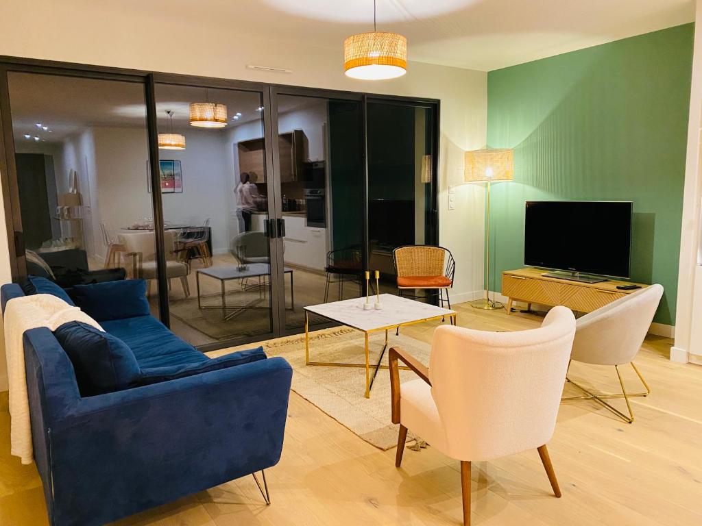 Maison neuve 3 chambres Nantes - confort pour famille & amis, wifi, parking - 4