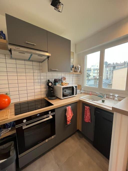 Studio 2 personnes proche Rolland Garros - Balcon - Parking - 4