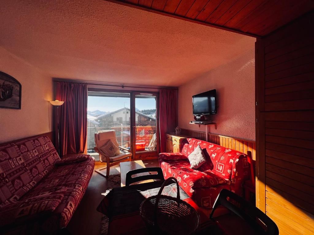 Studio cabine Les Saisies - 4 pers, 24m² - Animaux admis - 4