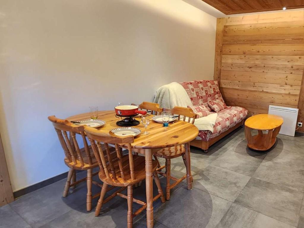 Appartement rénové Les Gets, 4 pers., balcon, parking, navette gratuite - 1