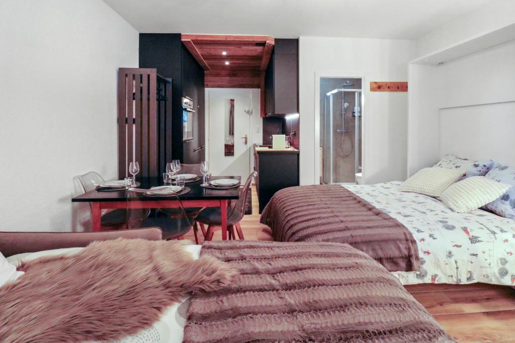 Studio rénové cosy et centré, Ski-In Ski-Out - 4