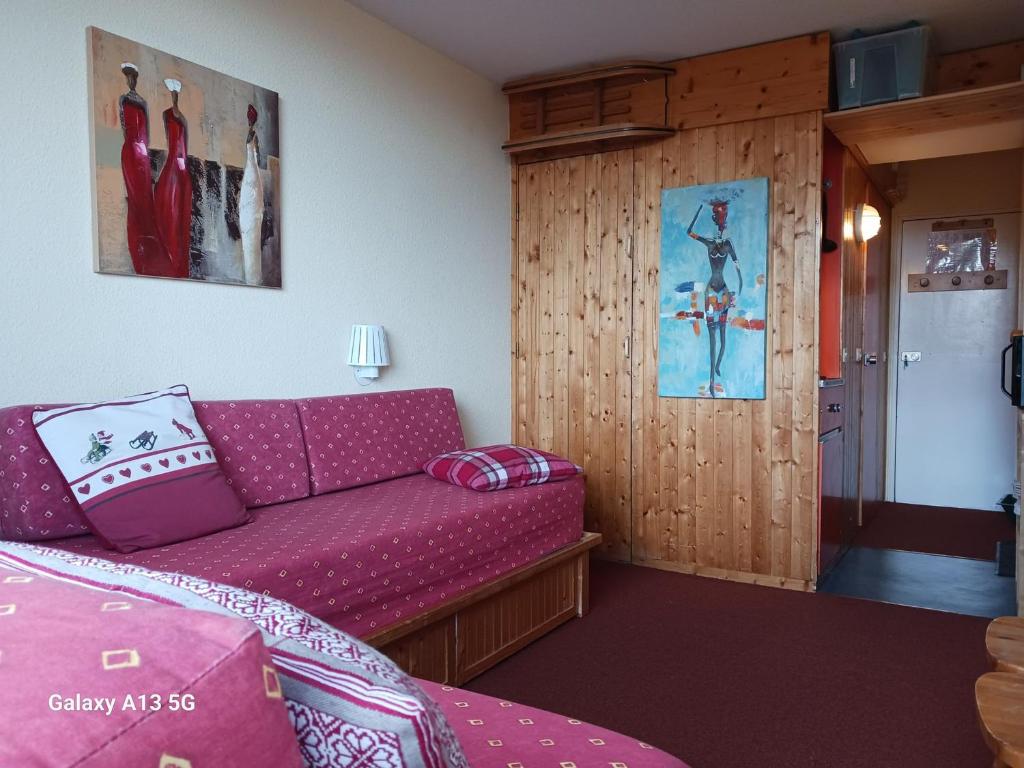 Studio cosy pour 2 aux Arcs 1800, animaux admis - FR-1-411-921 - 2