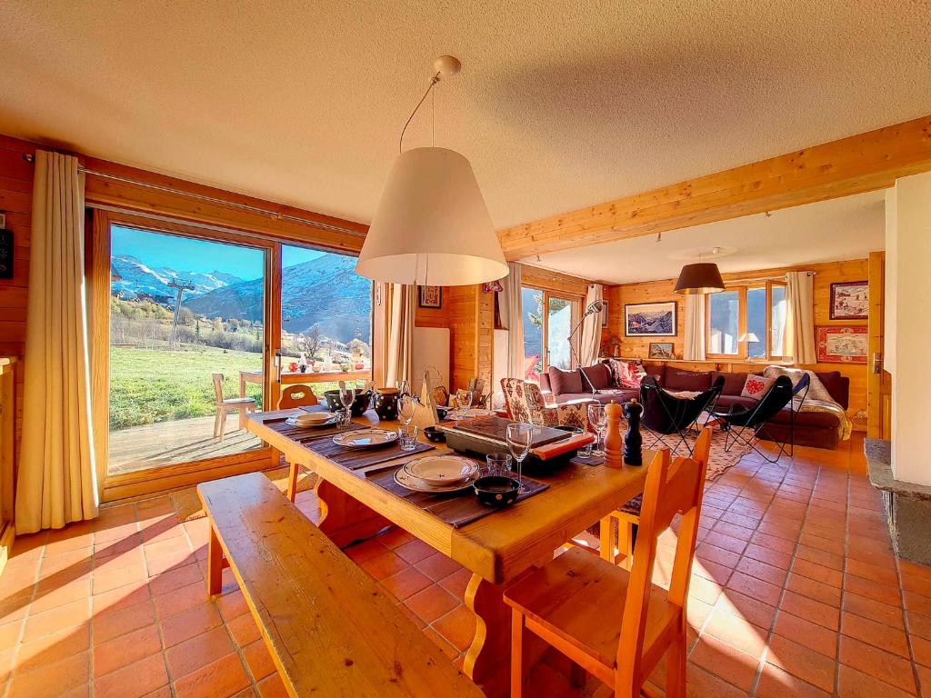 Chalet spacieux avec cheminée et WIFI au Levassay - FR-1-344-1202 - 5