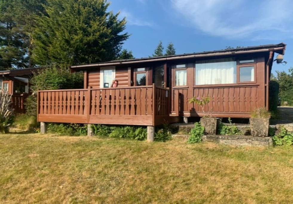 Snug and cosy log cabin., Trawsfynydd