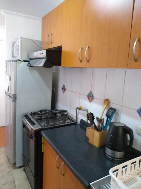 Departamento 2 dormitorios para 4 personas sector Puerta del Mar - 3