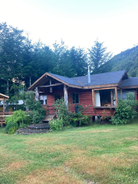 Cabañas cordillera Rio Blanco, Reigolil