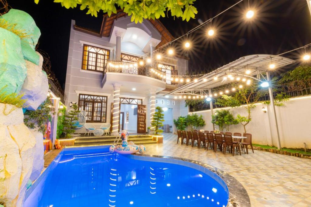 Villa Ho Boi Bai Sau – Free Loa Keo + Bida – Gan Bien