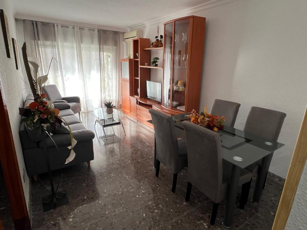 Apartamento Las Gaviotas Aguadulce con Piscina y Jardin - 4