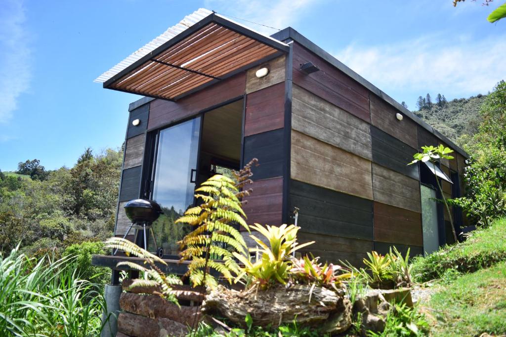 Glamping con jacuzzi cerca a Medellin