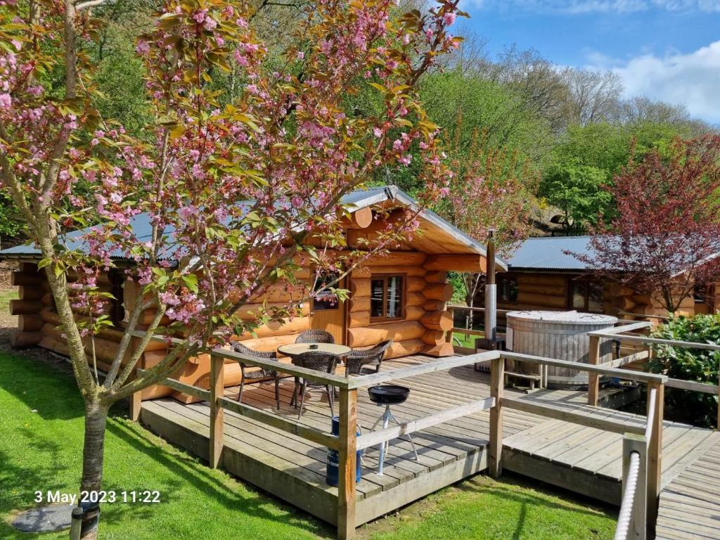 Mountain Edge Resort Lodge 3 with Hot Tub, Church Stretton